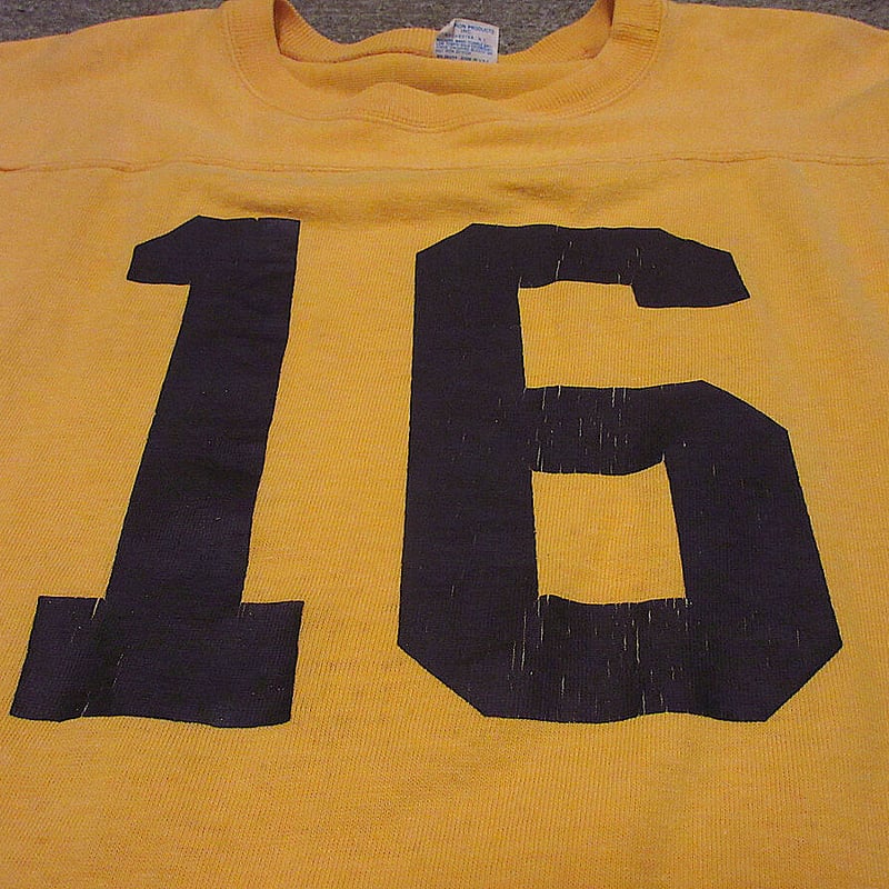 ビンテージ70's○Championバータグ&タタキタグナンバリングカットオフ