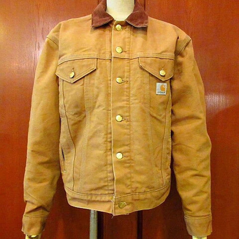 Carhartt 裏地ブランケットダック地トラッカージャケット Size 36