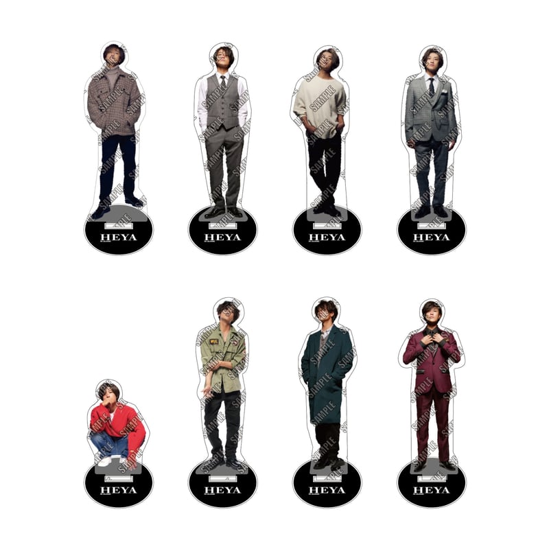 アクリルスタンド／恋愛シミュレーションゲーム『HEYA』 | JIN