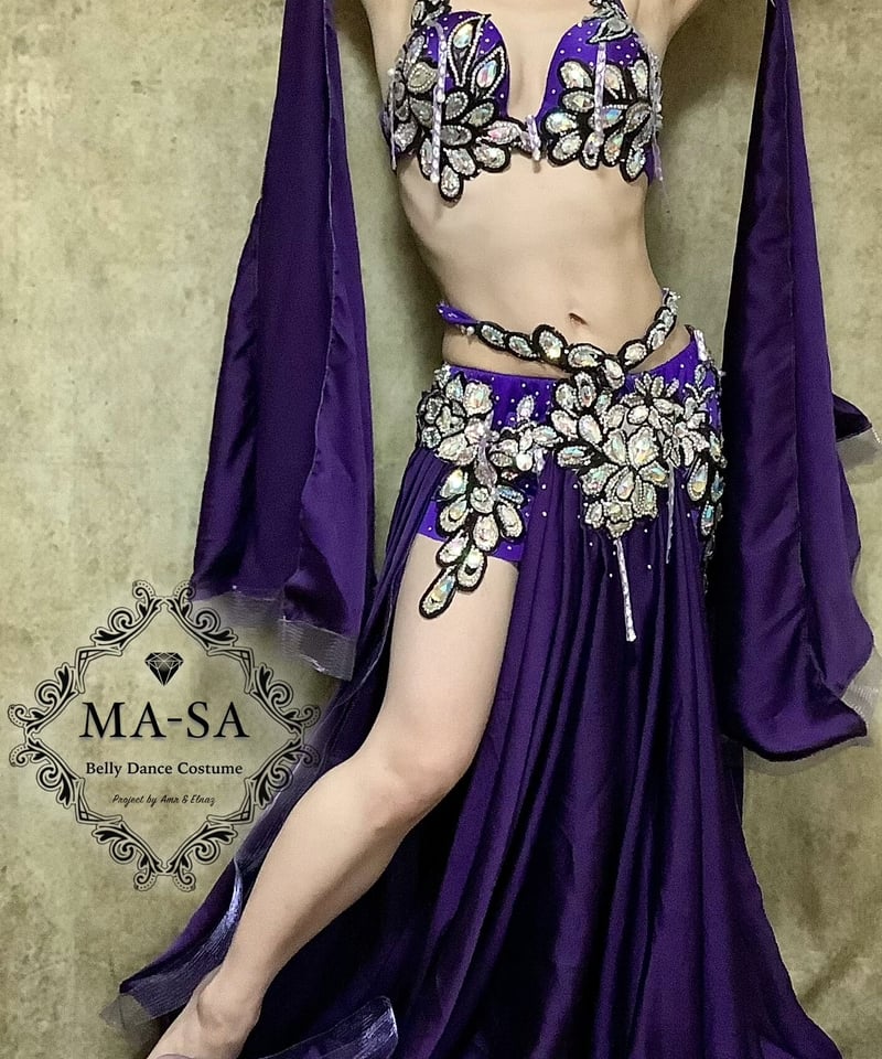 ホログラムパープル（税・送料込み） Designed by Amr | ベリーダンス