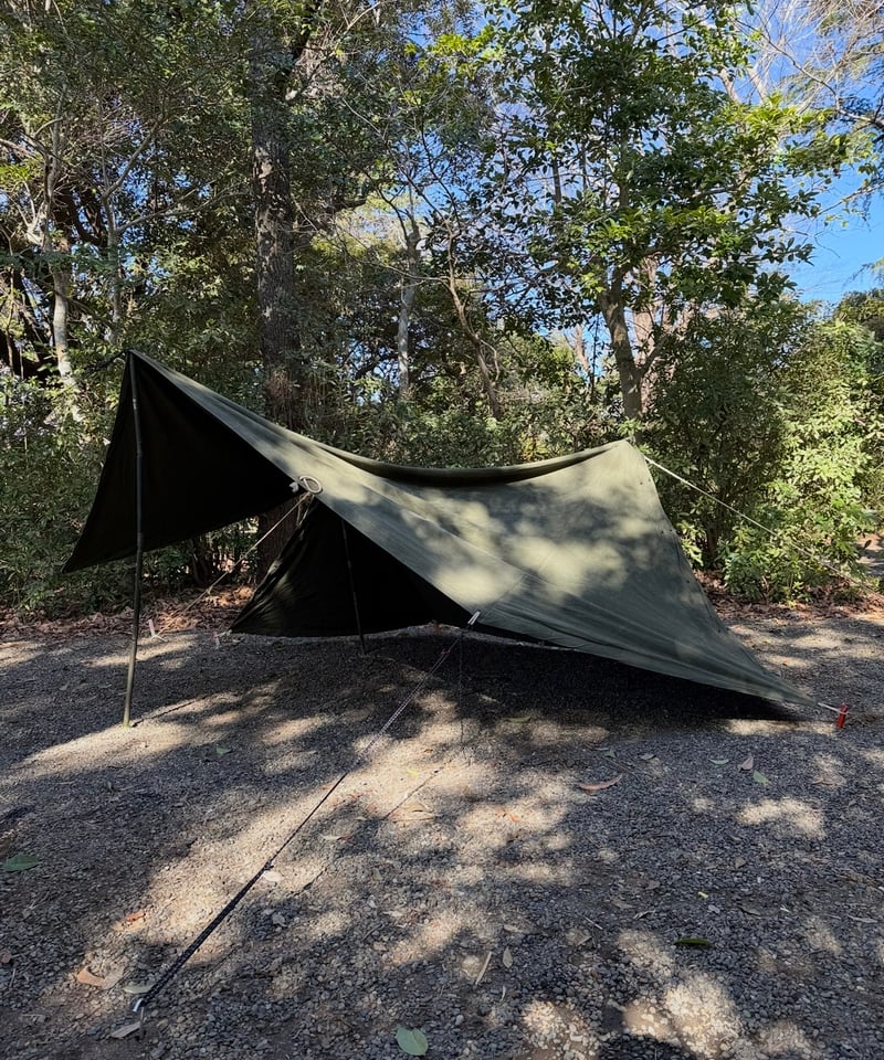 軍幕❗️アメリカ軍 Shelter Half パップテント2枚セット