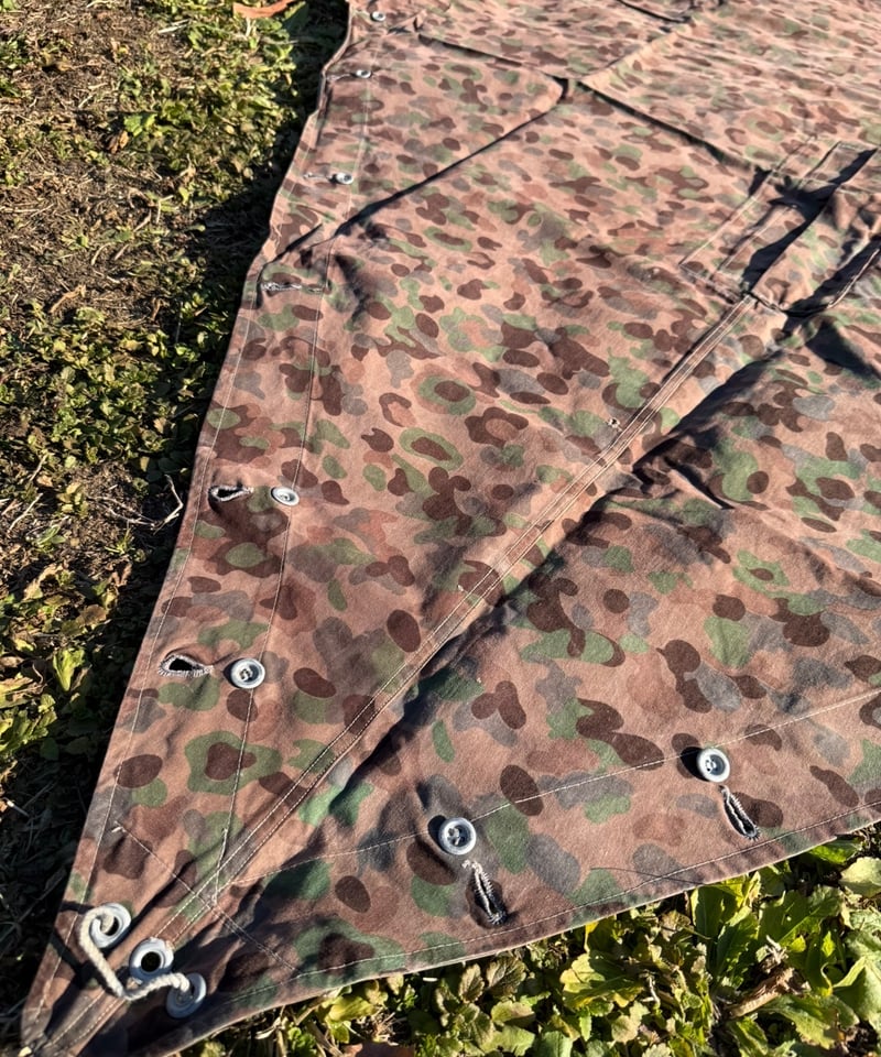 軍幕❗️オーストリア軍用テント 1枚バラ売り リバーシブル