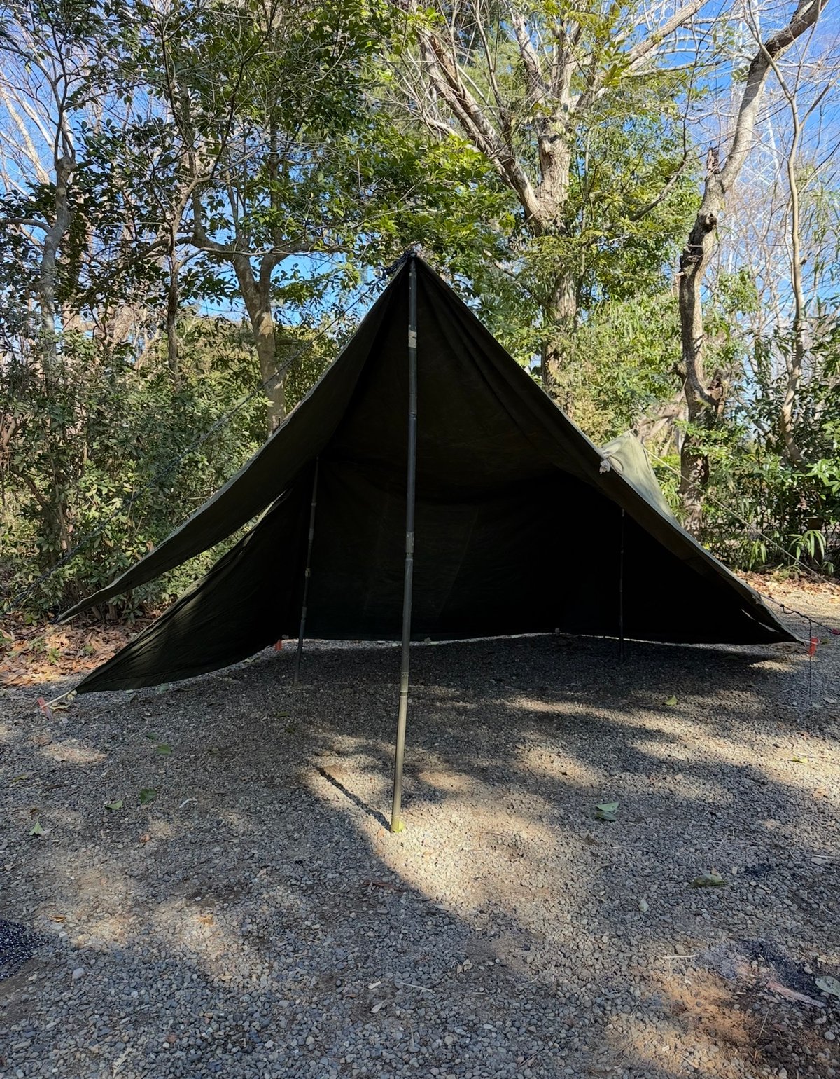 軍幕❗️アメリカ軍 Shelter Half パップテント2枚セット