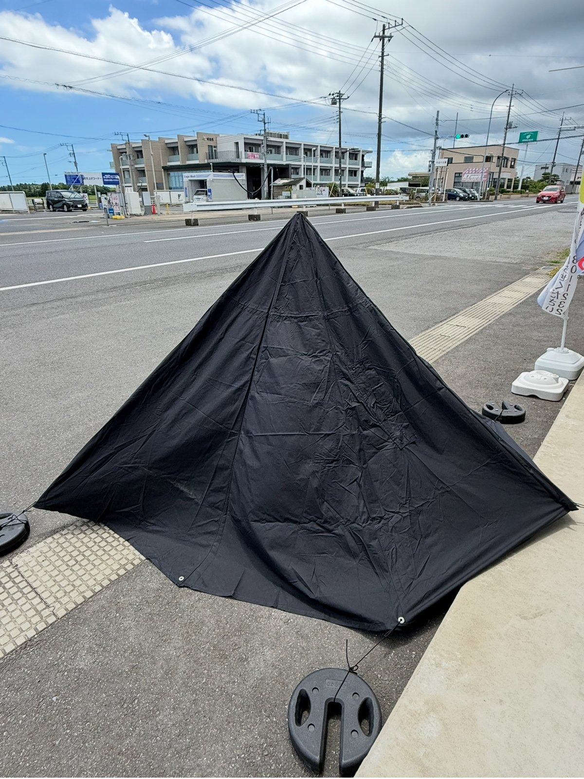 希少❗️軍幕‼️ポーランド軍ポンチョテント 将校カラー ネイビー