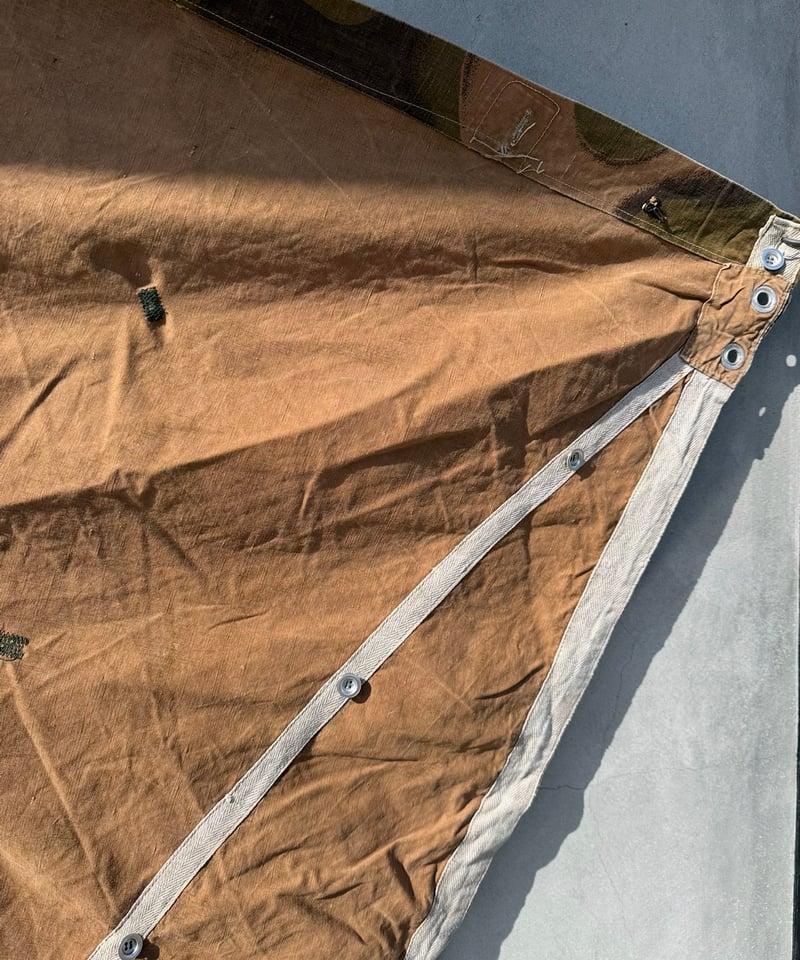 軍幕❗️ハンガリー軍用テント ハリケーン迷彩 1枚バラ売り