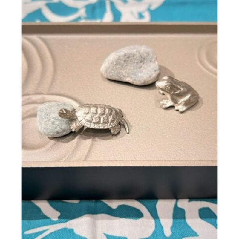 銀雅堂】銀雅堂 錫製 亀・蛙の置物セット | 高岡伝渡 -online shop-