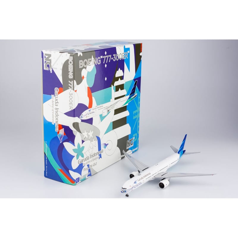 1/400 777-300ER ガルーダ・インドネシア航空「マスクをつけよう 5号機