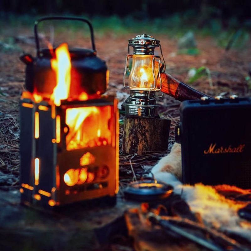 予約販売終了】SHITIE チタン製BOXストーブ | MaveRick-OUTDOOR SHOP