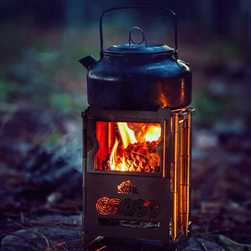 予約販売終了】SHITIE チタン製BOXストーブ | MaveRick-OUTDOOR SHOP