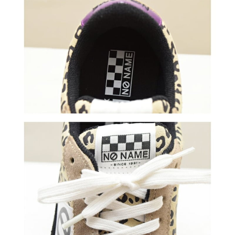 no name ノーネーム】レオパードスエード切替 FLEX LEO【送料無料