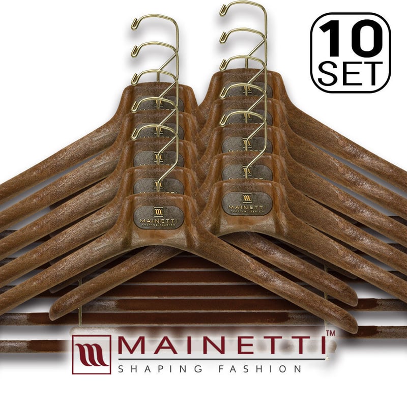 MAINETTI/マイネッティ - イタリア製 サルトリアーレハンガー（10本