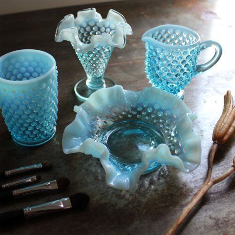 フェントン ブルーオパールセント ホブネイル クリーマー | HiroseAtom