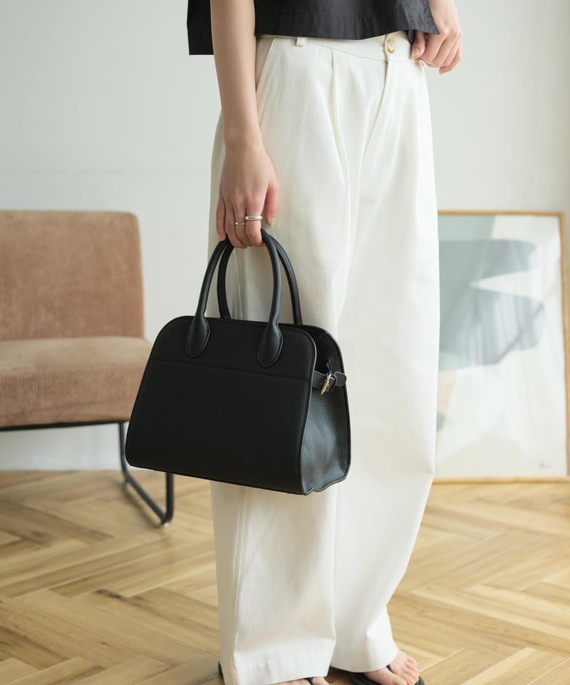 SIDE BELT BOSTON BAG middle | JISTORY