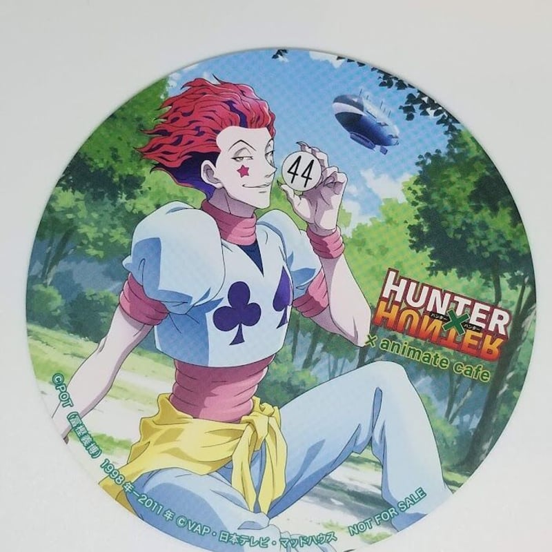HUNTER×HUNTER ヒソカ 特典コースター | K-BOOKS 池袋 2次元グッズ通販