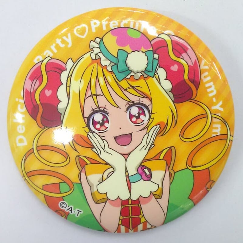 デリシャスパーティ♡プリキュア』 キュアヤムヤム 缶バッジ | K-BOOKS