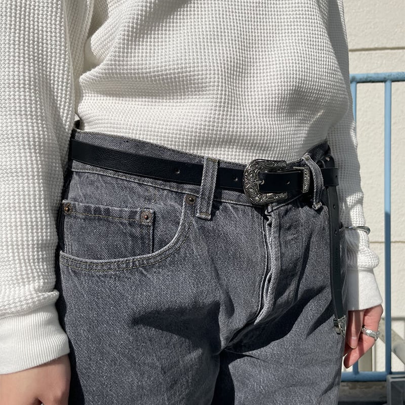 ウエスタンロングナローベルト | TENTATIVE