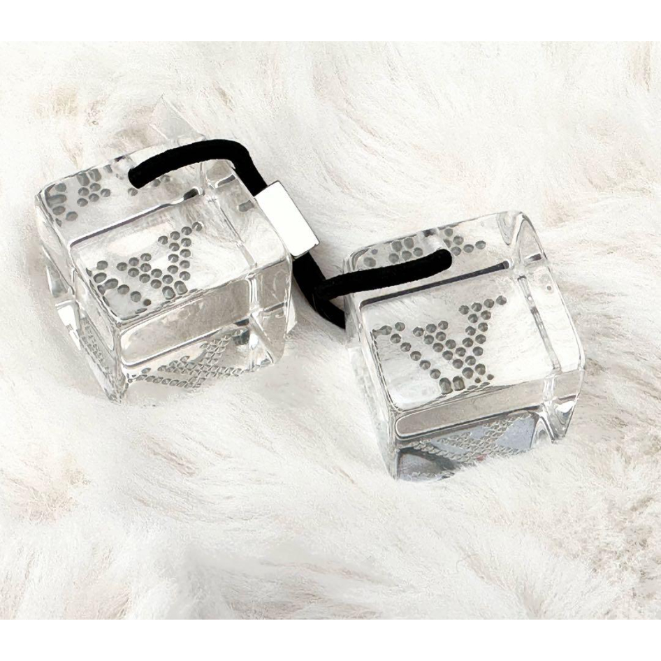 Louis Vuitton ルイヴィトン アクセサリー ヘアキューブ クリア×黒