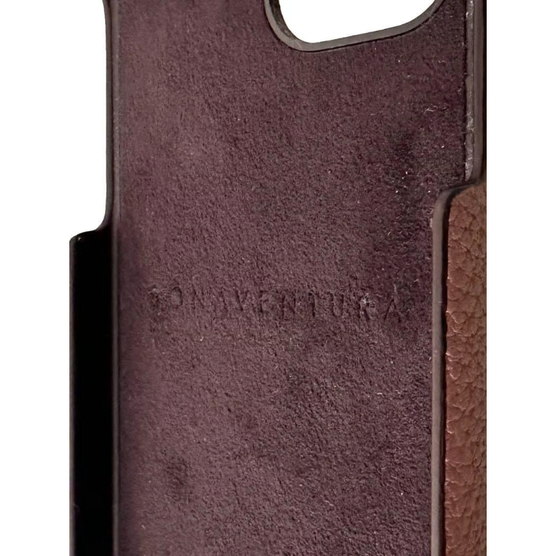 ボナベンチュラ スマホカバー バックケース ポケット エトープ