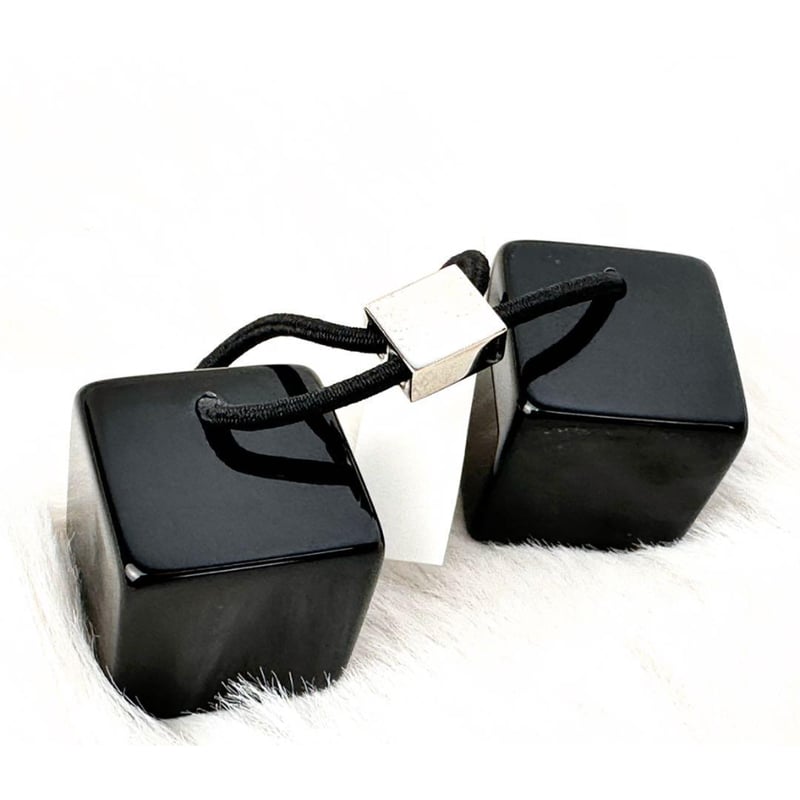 Louis Vuitton ルイヴィトン アクセサリー ヘアキューブ クリア×黒