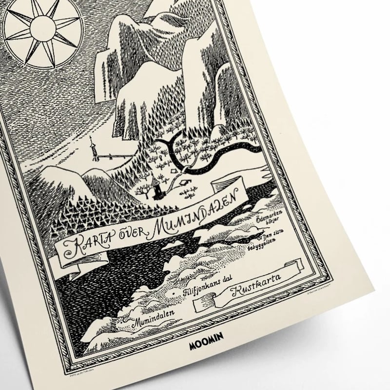ムーミン・ムーミン谷【オランダポスター】 | MONO-K