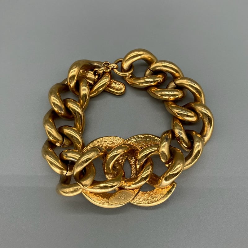CHANEL (シャネル) ヴィンテージ デカココ ココマーク ブレスレット