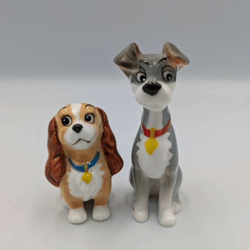 ディズニー わんわん物語 レディ&トランプ ペア置物 | よしつねの秘密基地