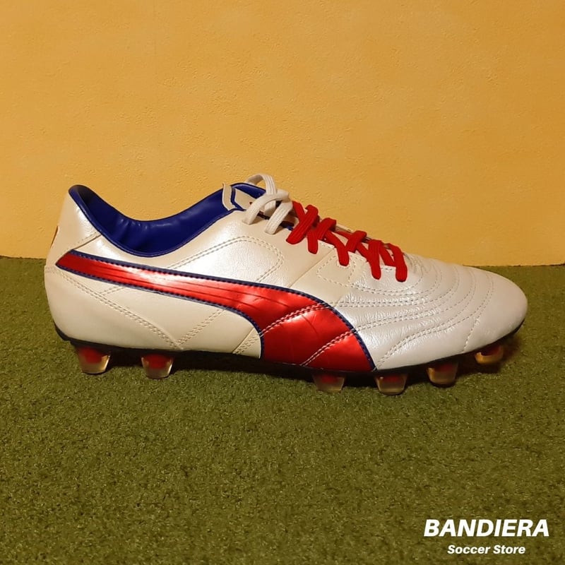 プーマ】サッカースパイク パラメヒコ ライト 13 HG（ホワイト×レッド