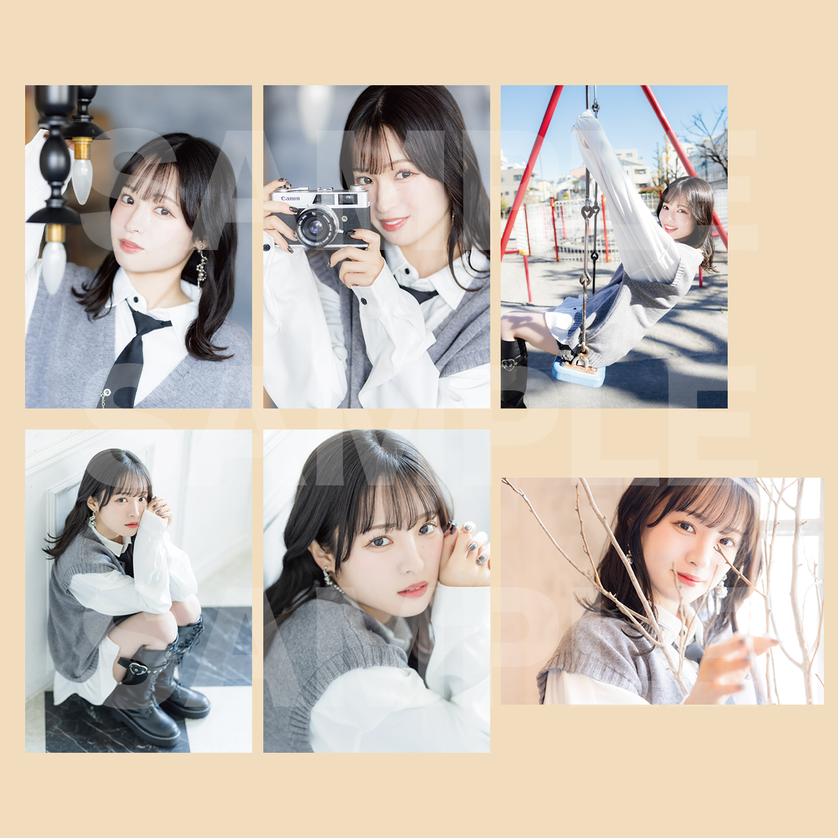 6月中旬発送】大熊和奏バースデー2025トレーディングブロマイドセット