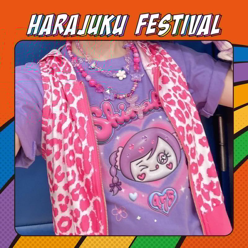 元祖しなこTシャツが進化した！三つ編みツインテールしなこTシャツ