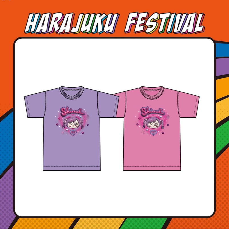 元祖しなこTシャツが進化した！三つ編みツインテールしなこTシャツ