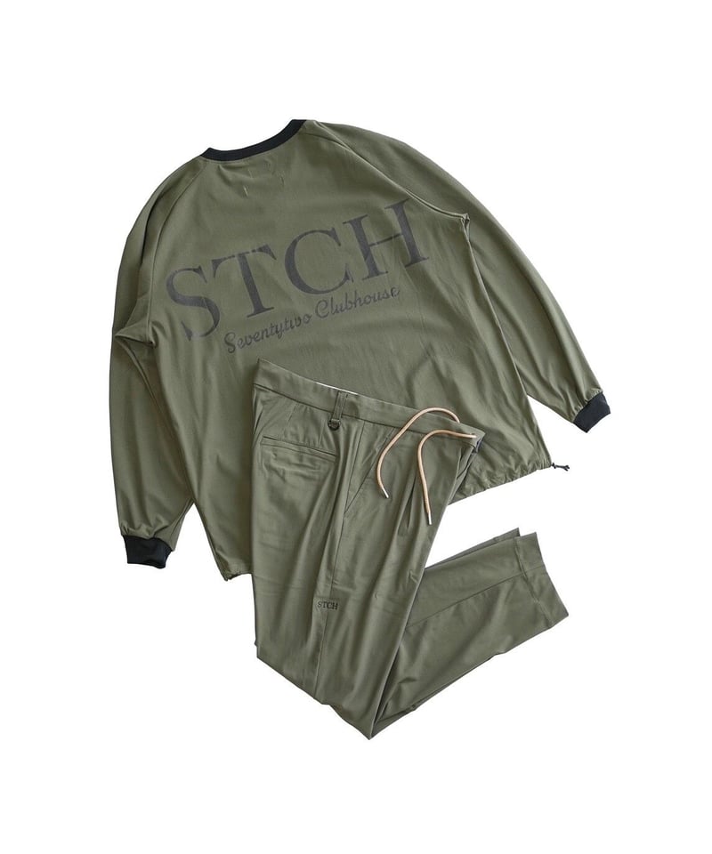 melple×STCH 【Tomcat pants olive（トムキャットパンツ）】 | 【