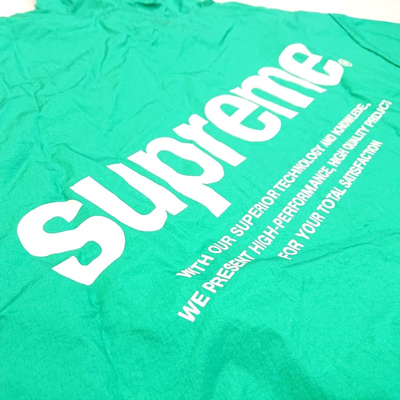 シュプリーム ウインドブレーカー(ポンチョ) SUPREME SS16J21(TEAL) |