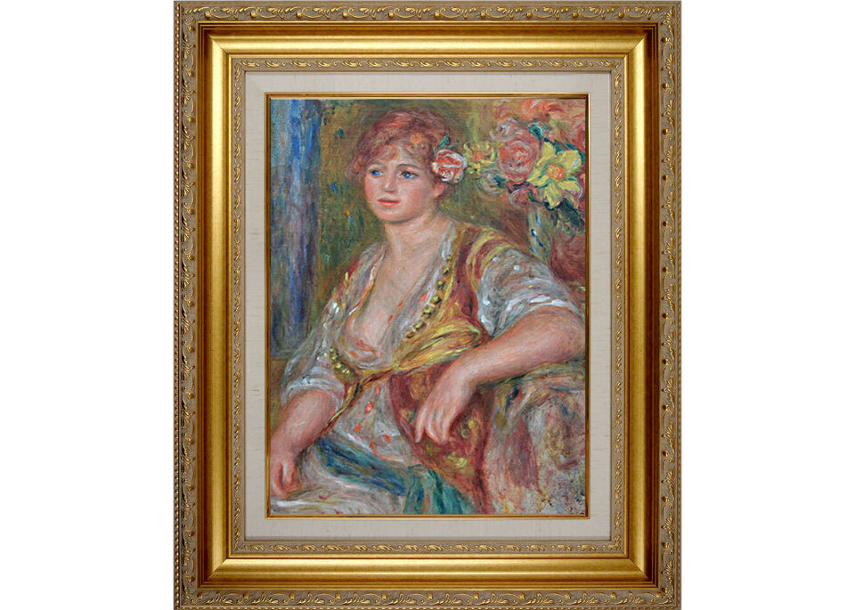 裸婦、美人画、6号、しなりS、山本英二、真作、肉筆、高級額縁、高塚