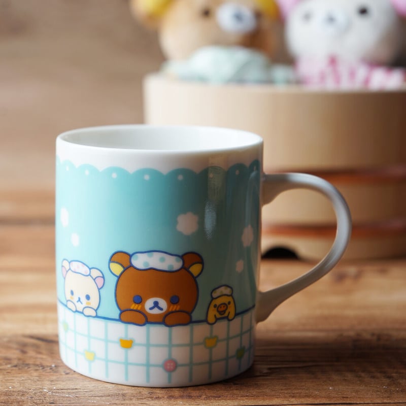 マグカップ【湯船でほっこり】 | りらっくま茶房オンラインストア