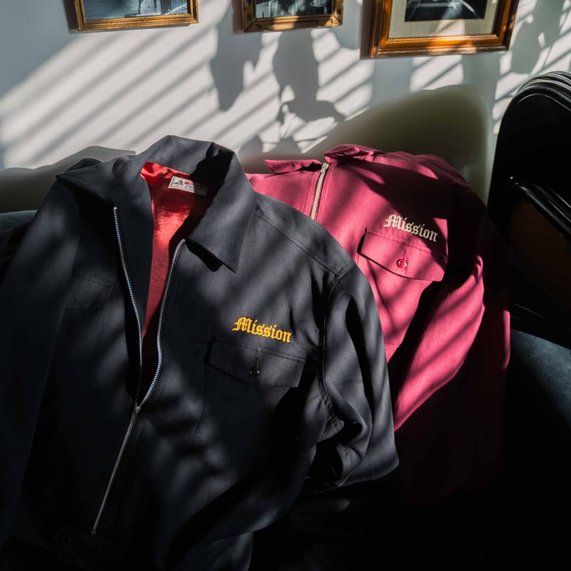 Black】MISSION DIST. WOLFPACK JACKET | NATIVE J