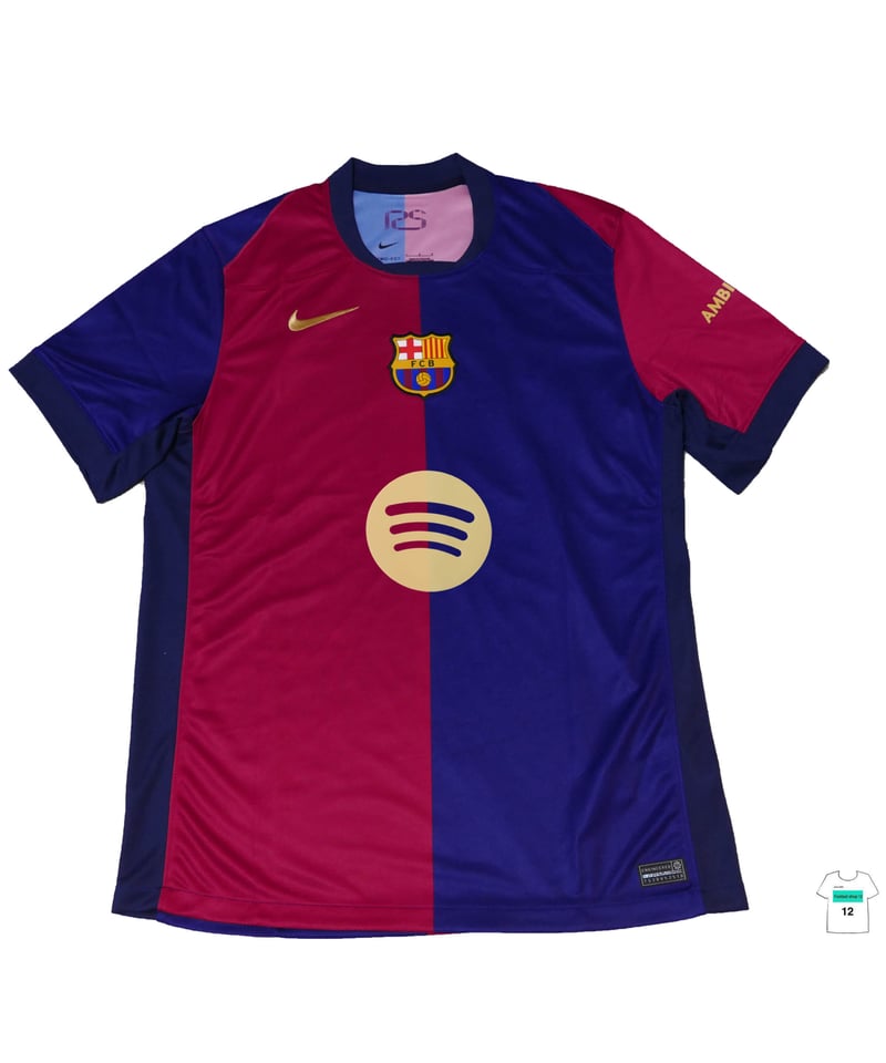 受注販売】NIKE 24/25 バルセロナ ホームレプリカユニフォーム(Spotify