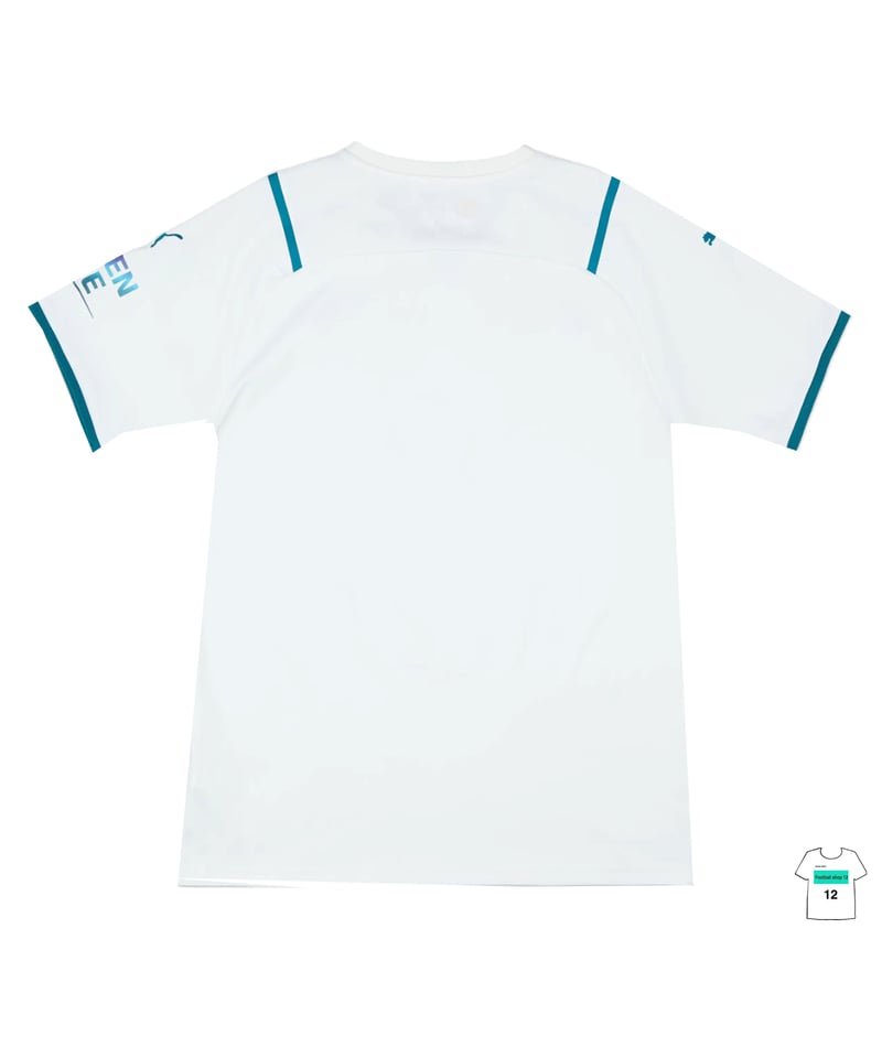受注販売】PUMA 21/22 マンチェスターシティ アウェイユニフォーム+各