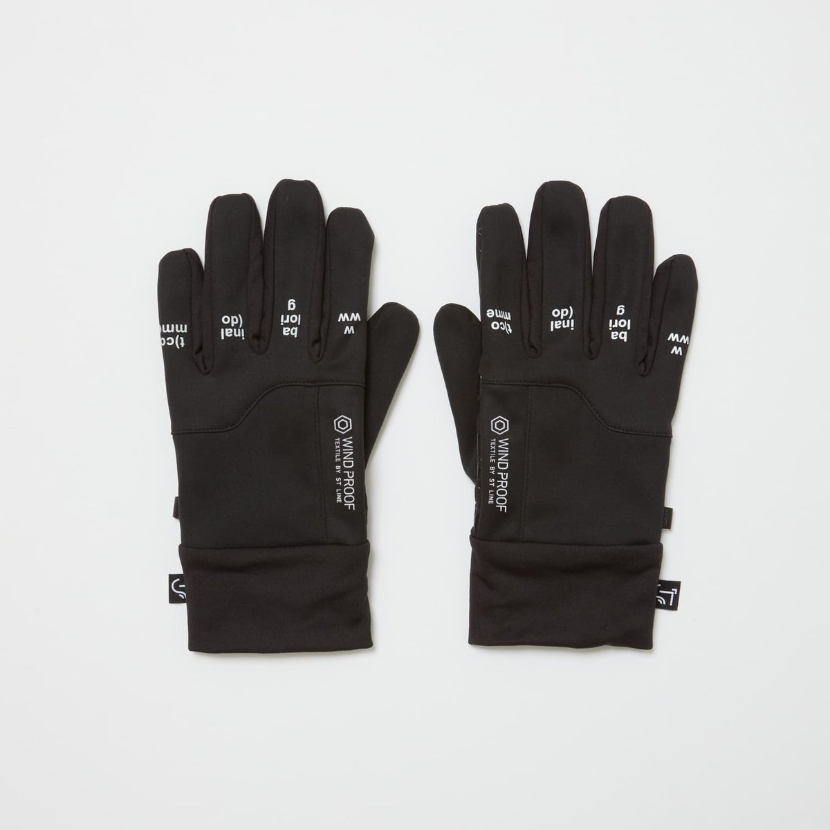 BAL / ST LINE WINDPROOF GLOVE / BLACK | Sophomore