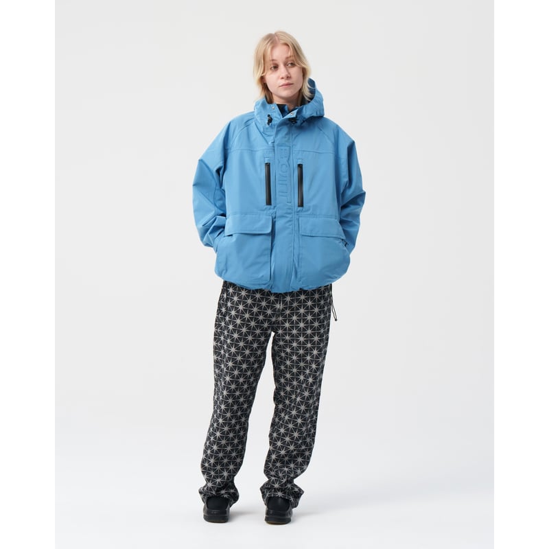 BoTT / WATERPROOF UTILITY JACKET / SLATE BLUE |