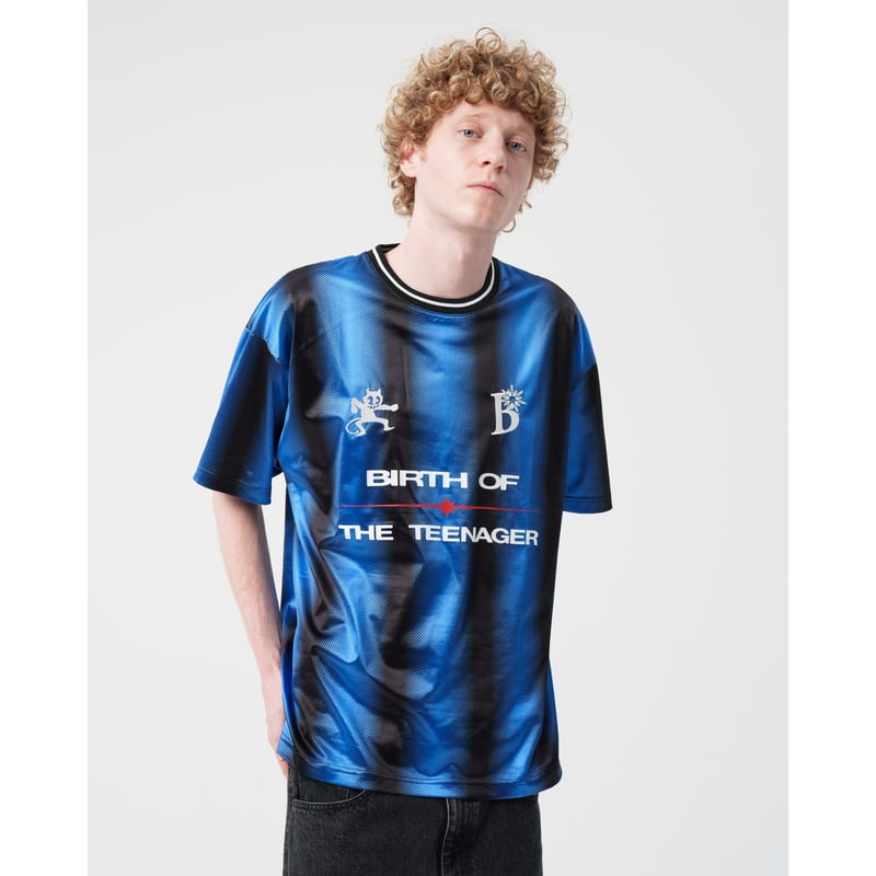 BoTT / GRADIENT SOCCER SHIRT / BLACK | Sophomore