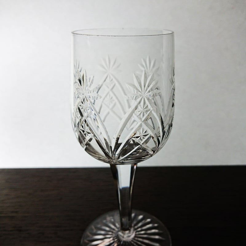 フランス製 ＜オールドバカラ＞ クリスタルワイングラス “FLANDRE