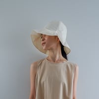 Yoli | Cotton long knit - White/Beige 25SS | wr