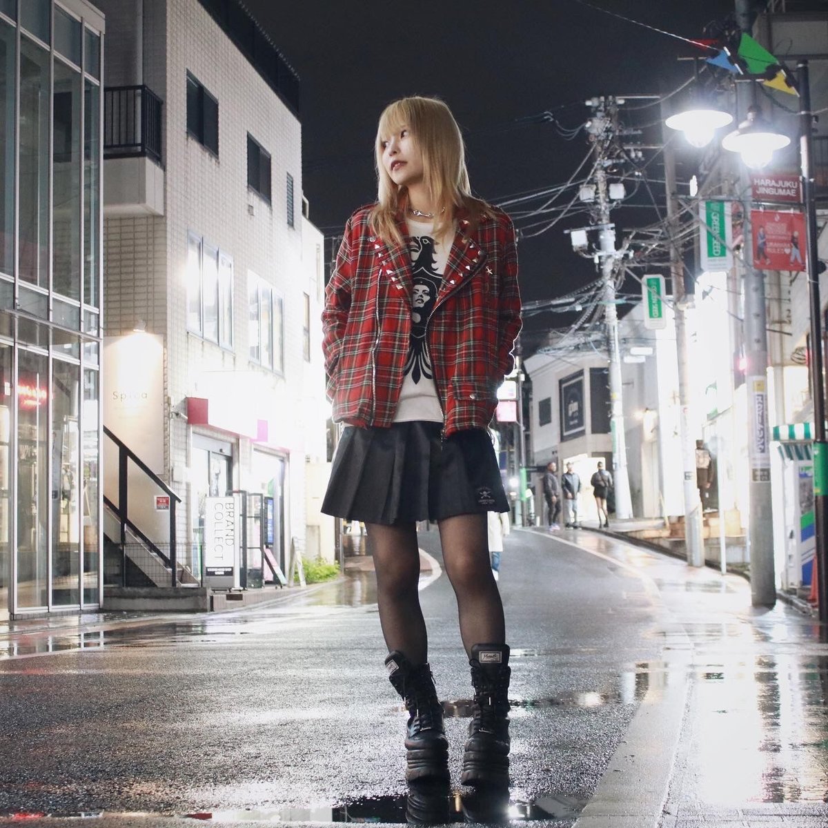 super lovers スタッズデザインライダースジャケット | サントニブン