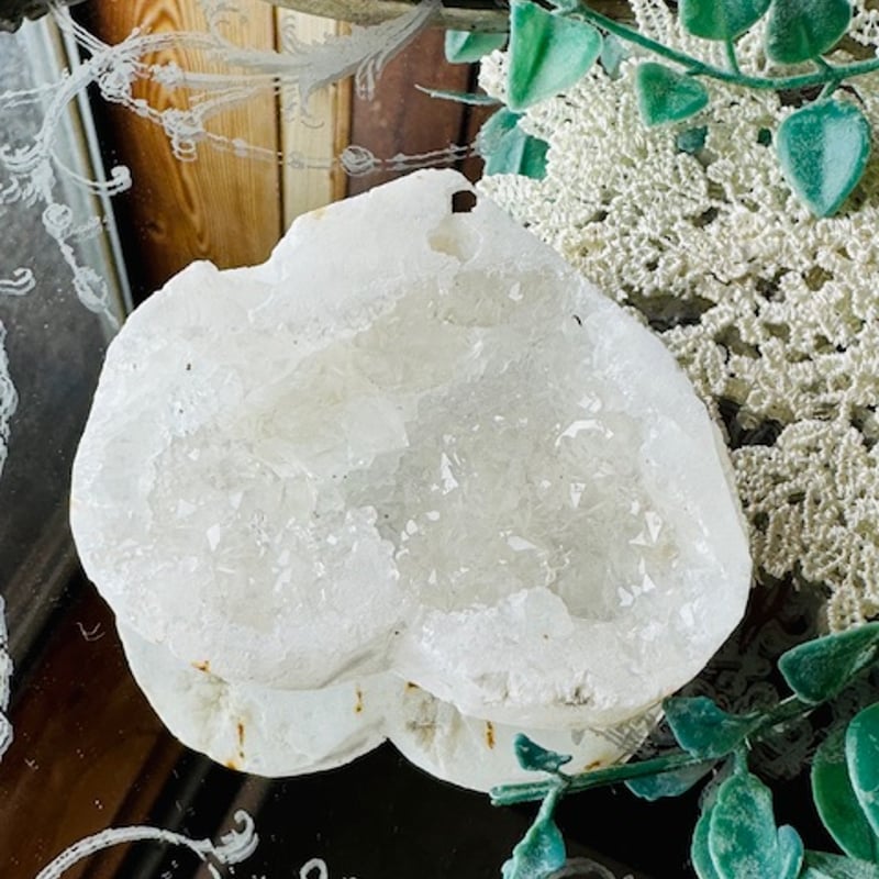 ◇水晶ジオードのハート | 天然石と雑貨のお店 Angel's voice