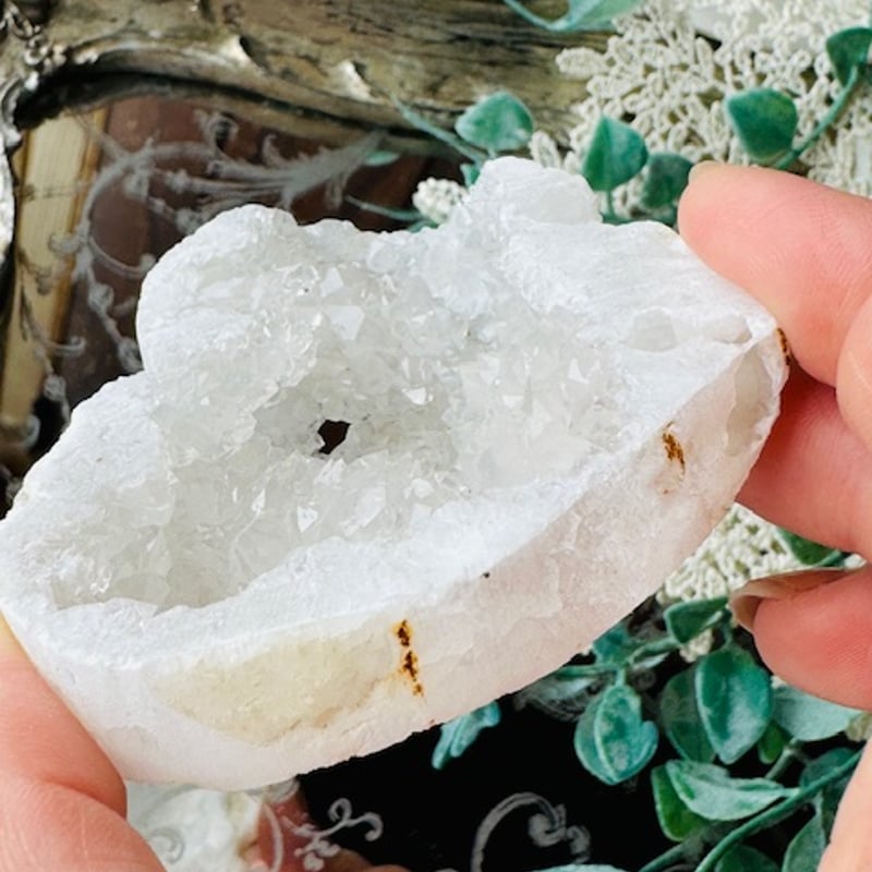 ◇水晶ジオードのハート | 天然石と雑貨のお店 Angel's voice