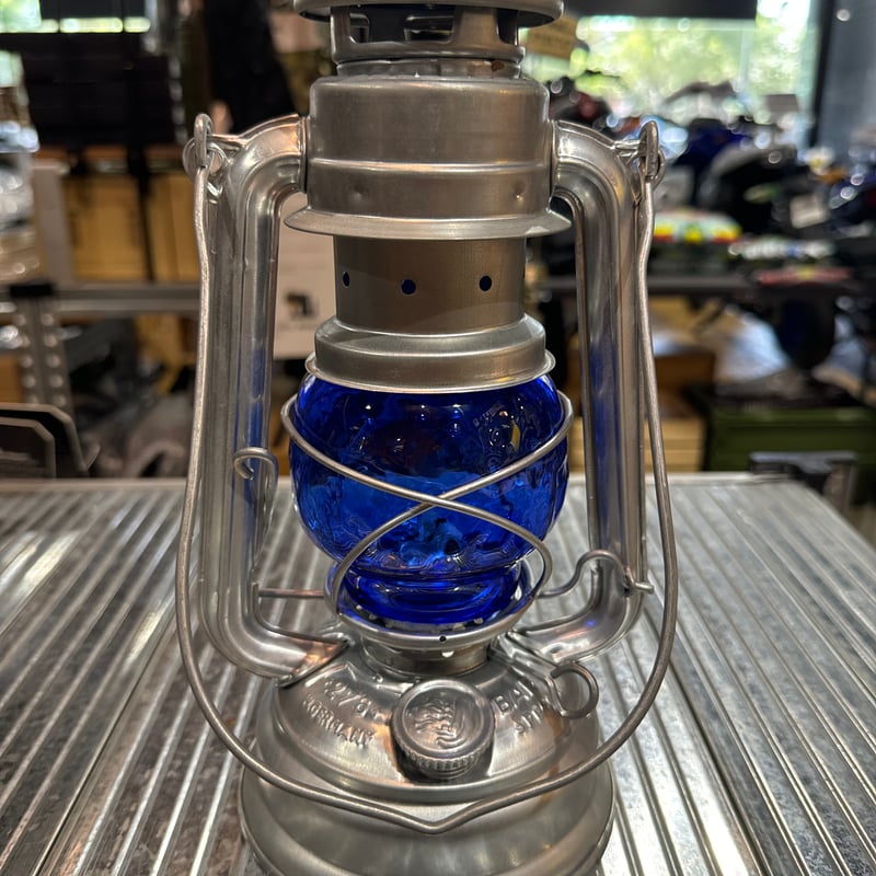 燈人オリジナル耐熱琉球ガラスグローブ（青色）DIETZ78、76