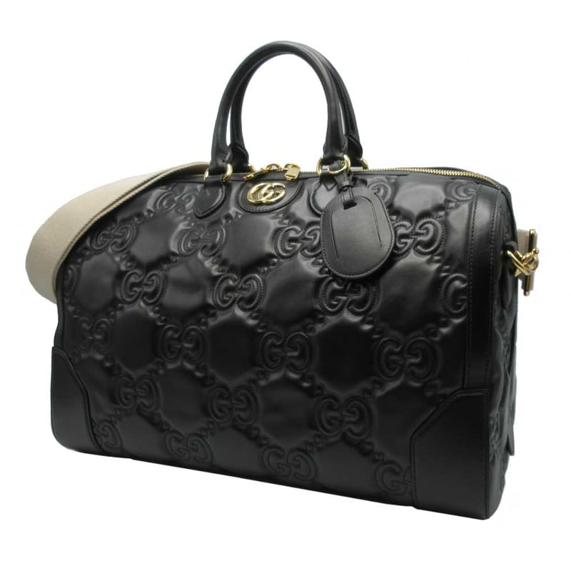 グッチ ハンドバッグ GUCCI GG マトラッセ ボストンバッグ 2WAY 斜め