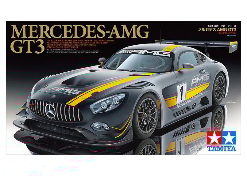 タミヤ 1/24 スポーツカー No.345 メルセデス AMG GT3 | ウエサカ模型店