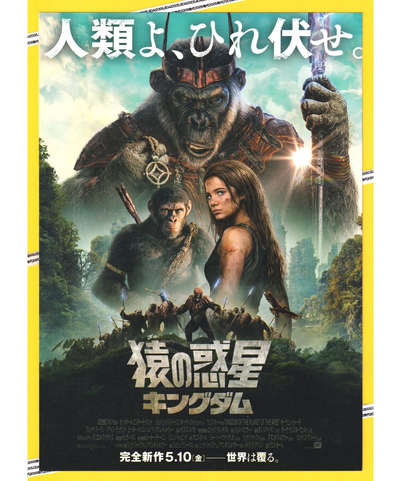 ②猿の惑星 キングダム | 映画チラシ・フライヤー・パンフレット販売