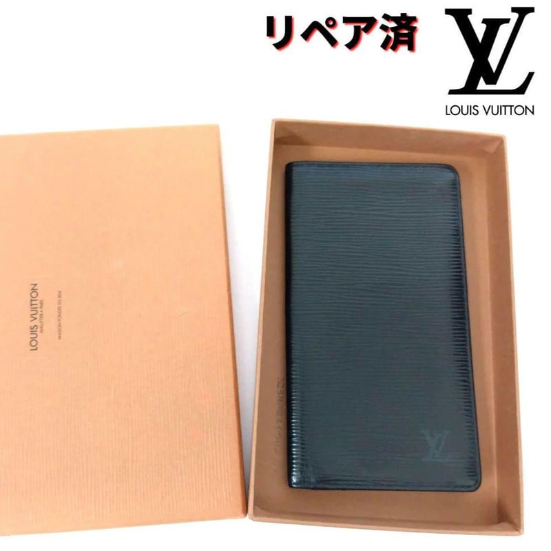 美品 箱付き LOUIS VUITTON【ルイヴィトン】エピ 札入 長財布 | re2ri